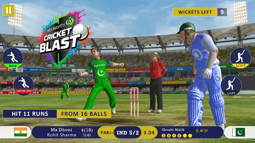 World Cricket Games Offline МОД/Взлом [Деньги, Монеты и Меню MOD] Screenshot 2