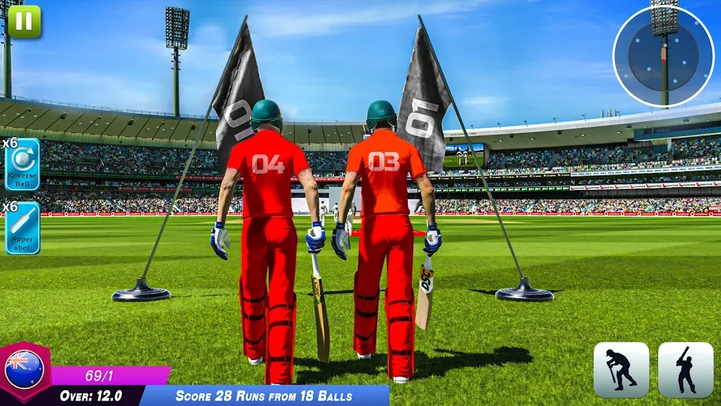 World Cricket Games Offline МОД/Взлом [Деньги, Монеты и Меню MOD] Screenshot 5