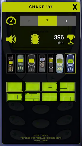 Snake '97: retro phone classic МОД/Взлом [Все открыто, Дополнительные деньги и Меню MOD] Screenshot 3