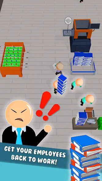 Office Fever (Офисная лихорадка) МОД/Взлом [Все открыто, Дополнительные деньги и Меню MOD] Screenshot 3