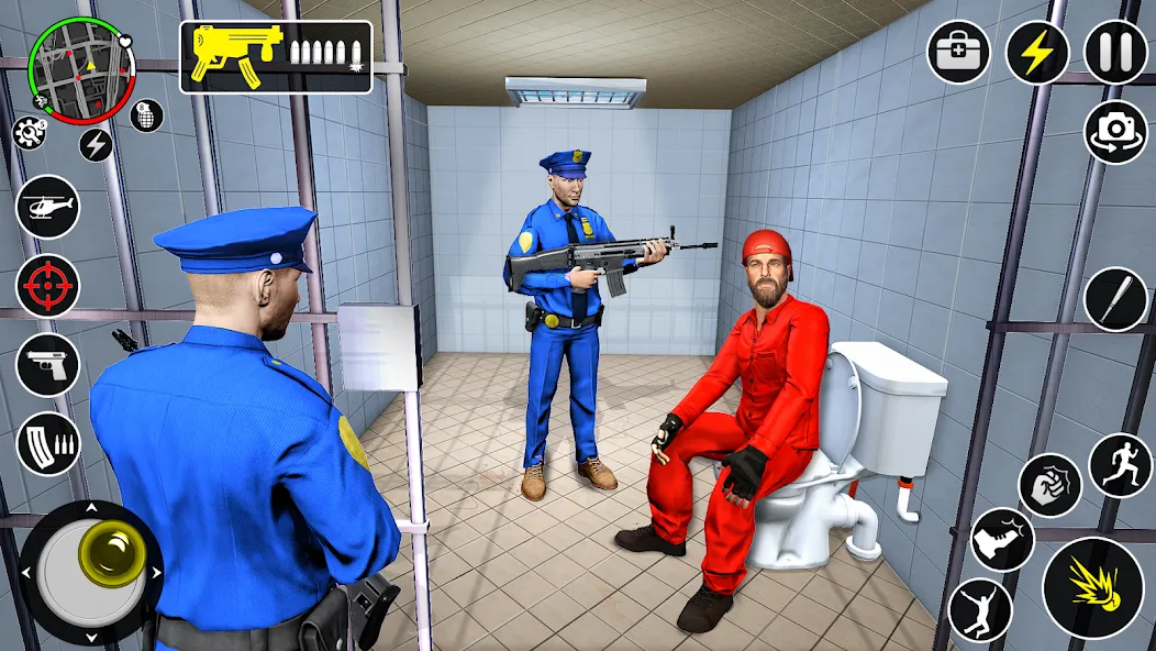 Grand Jailbreak Prison Escape (Гранд Побег из тюрьмы) МОД/Взлом [Много денег, Монет и Все открыто] Screenshot 4