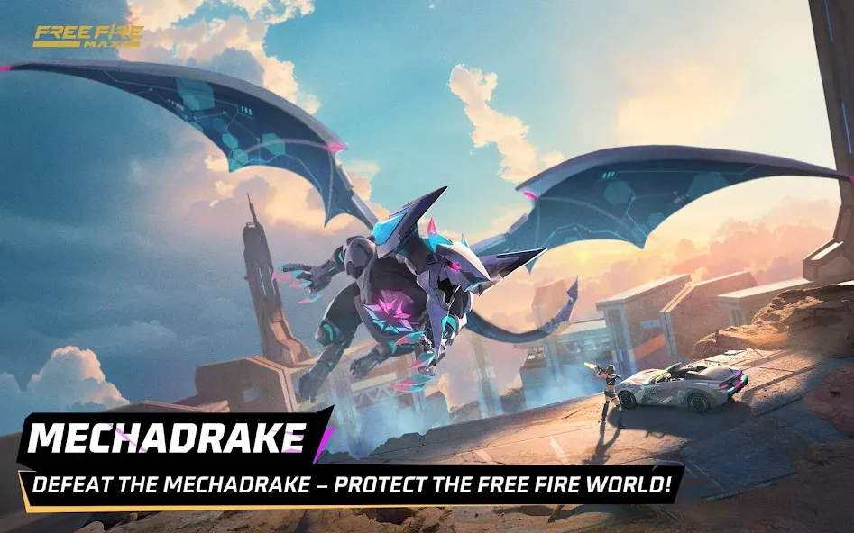 Free Fire MAX (Фри Фаер МАКС) МОД/Взлом [Меню, Бесконечные монеты и Открытые уровни] Screenshot 1