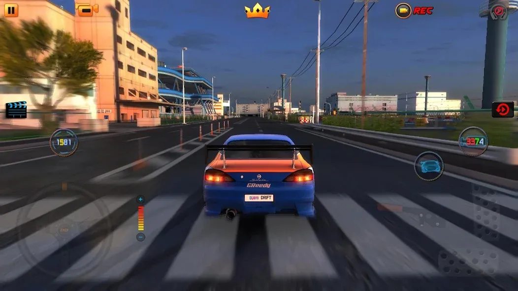 Dubai Drift 2 МОД/Взлом [Много монет, Открытые уровни и Мега MOD] Screenshot 1
