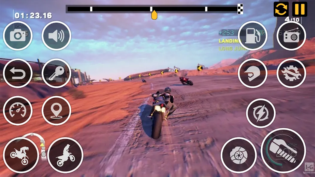 Bike Race Master: Bike Racing (Байк Рейс Мастер) МОД/Взлом [Много монет, Открытые уровни и Мега MOD] Screenshot 3