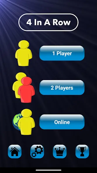4 In A Row Board Game МОД/Взлом [Меню, Бесконечные монеты и Открытые уровни] Screenshot 3