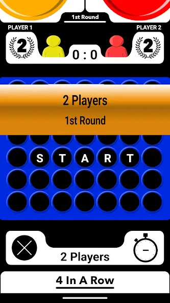4 In A Row Board Game МОД/Взлом [Меню, Бесконечные монеты и Открытые уровни] Screenshot 4