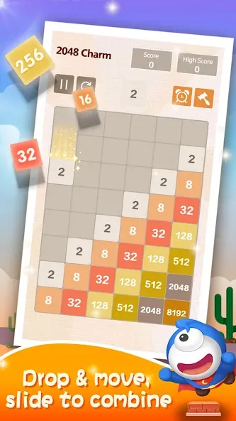 Number Charm: Slide Puzzle (Две тысячи сорок восемь) МОД/Взлом [Бесконечные деньги, Монеты и Мега MOD] Screenshot 5