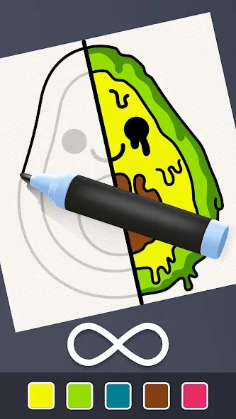 Drawing Carnival МОД/Взлом [Все открыто, Дополнительные деньги и Меню MOD] Screenshot 1