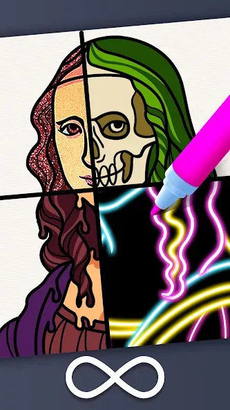 Drawing Carnival МОД/Взлом [Все открыто, Дополнительные деньги и Меню MOD] Screenshot 4