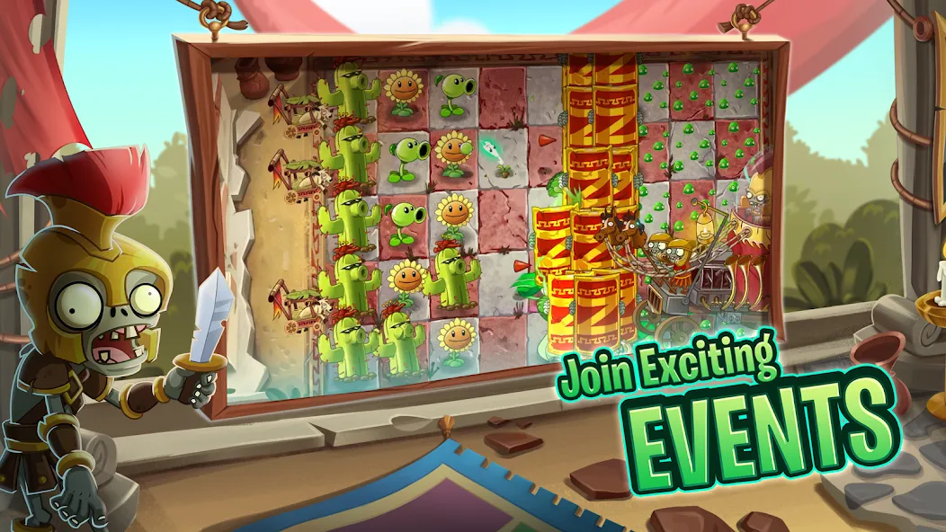 Plants vs. Zombies™ 2 МОД/Взлом [Все открыто, Дополнительные деньги и Меню MOD] Screenshot 4
