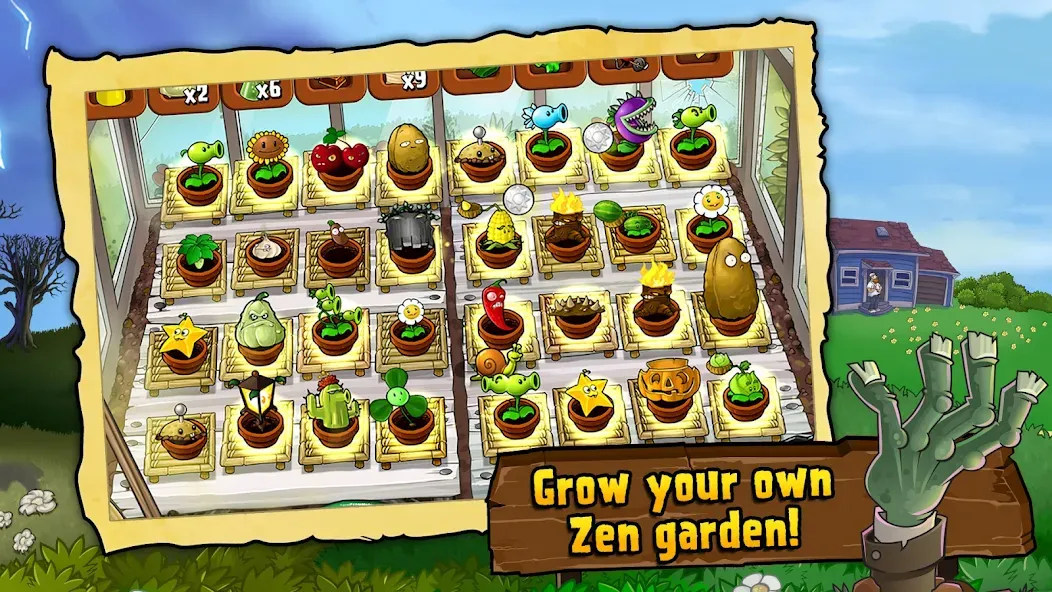 Plants vs. Zombies™ МОД/Взлом [Бесконечные деньги, Монеты и Мега MOD] Screenshot 2