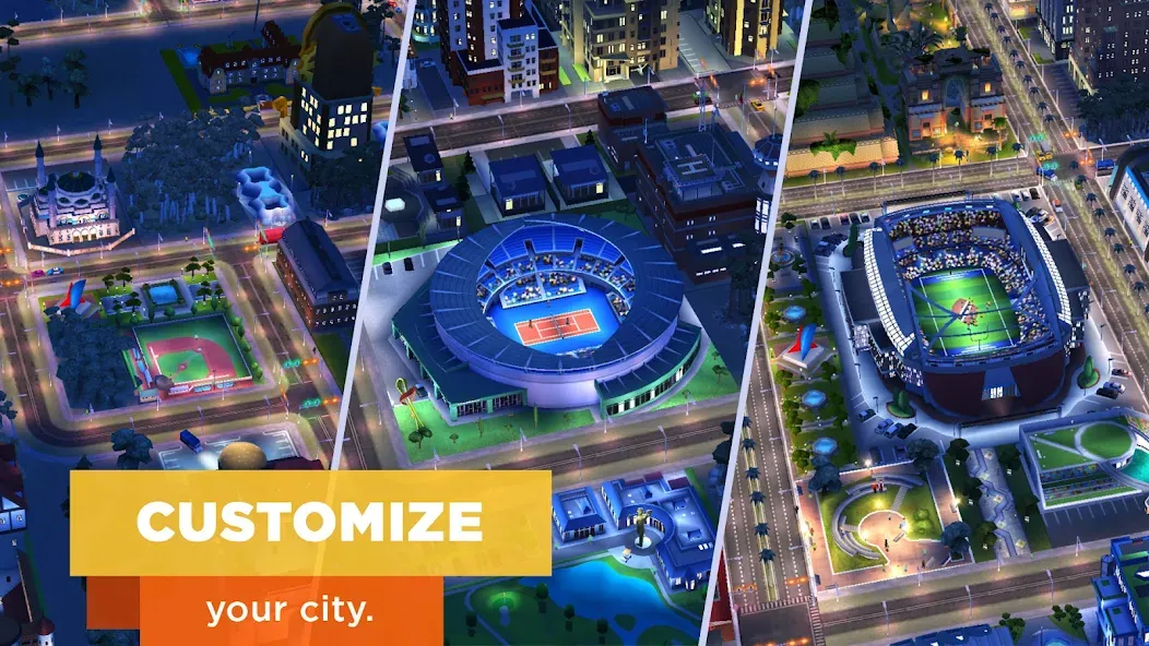 SimCity BuildIt (СимСити БилдИт) МОД/Взлом [Бесконечные деньги, Монеты и Мега MOD] Screenshot 1