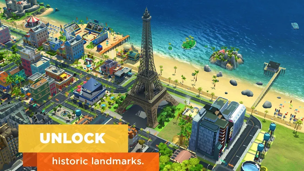SimCity BuildIt (СимСити БилдИт) МОД/Взлом [Бесконечные деньги, Монеты и Мега MOD] Screenshot 2
