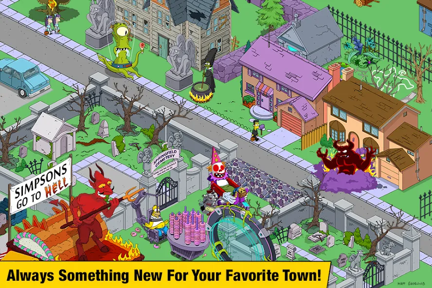 The Simpsons™:  Tapped Out (Зе Симпсонс) МОД/Взлом [Много монет, Открытые уровни и Мега MOD] Screenshot 4