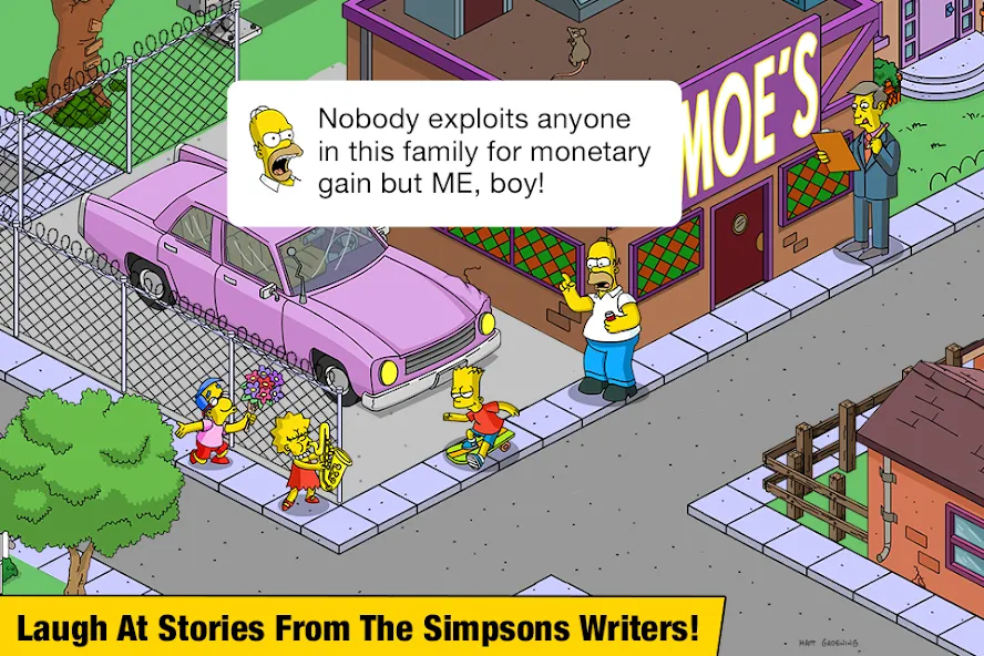 The Simpsons™:  Tapped Out (Зе Симпсонс) МОД/Взлом [Много монет, Открытые уровни и Мега MOD] Screenshot 5
