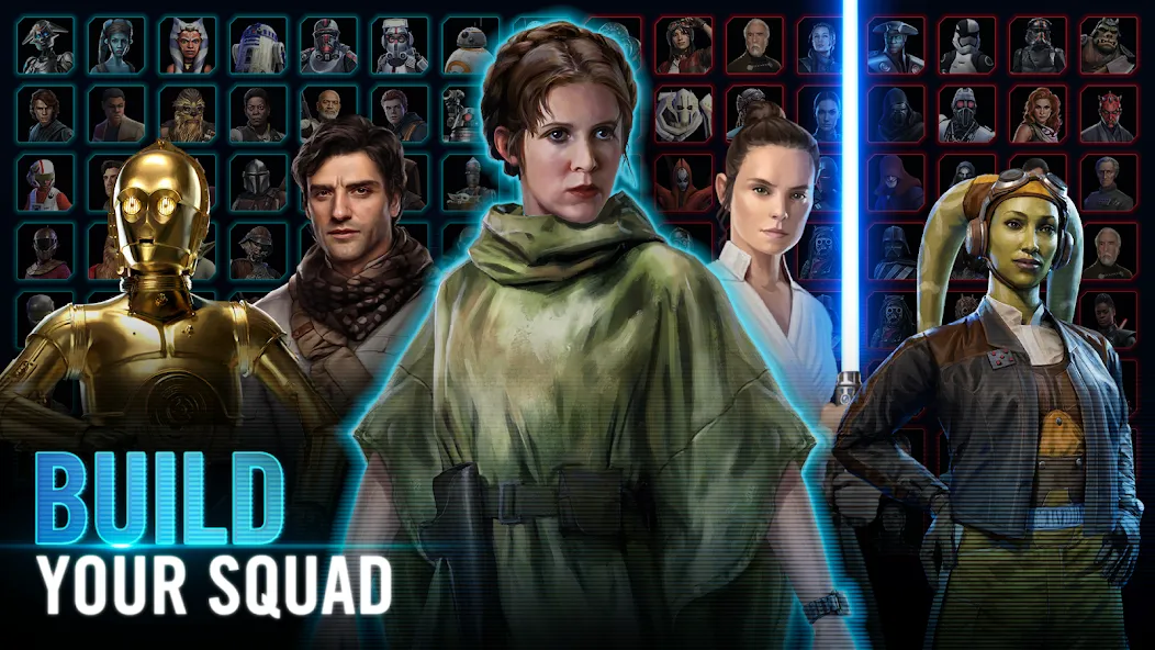 Star Wars™: Galaxy of Heroes (Ста Вас) МОД/Взлом [Деньги, Монеты и Меню MOD] Screenshot 1
