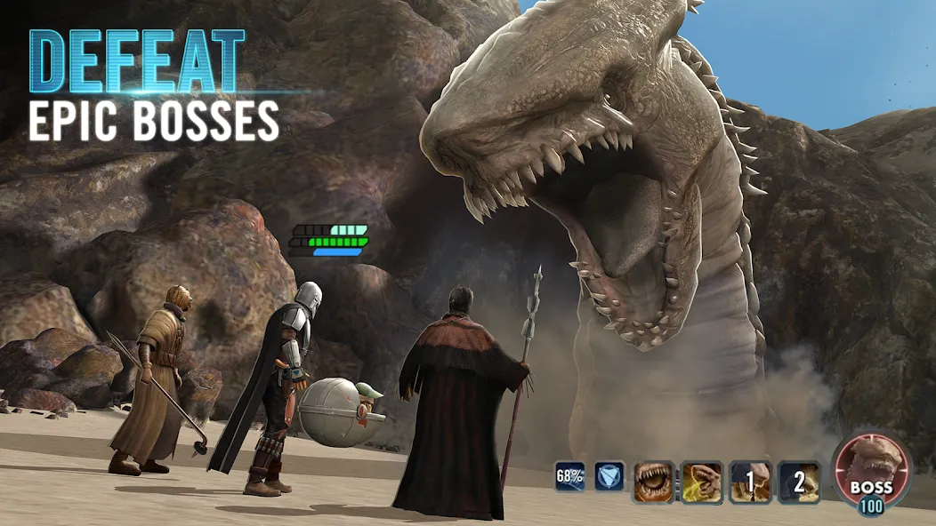 Star Wars™: Galaxy of Heroes (Ста Вас) МОД/Взлом [Деньги, Монеты и Меню MOD] Screenshot 3