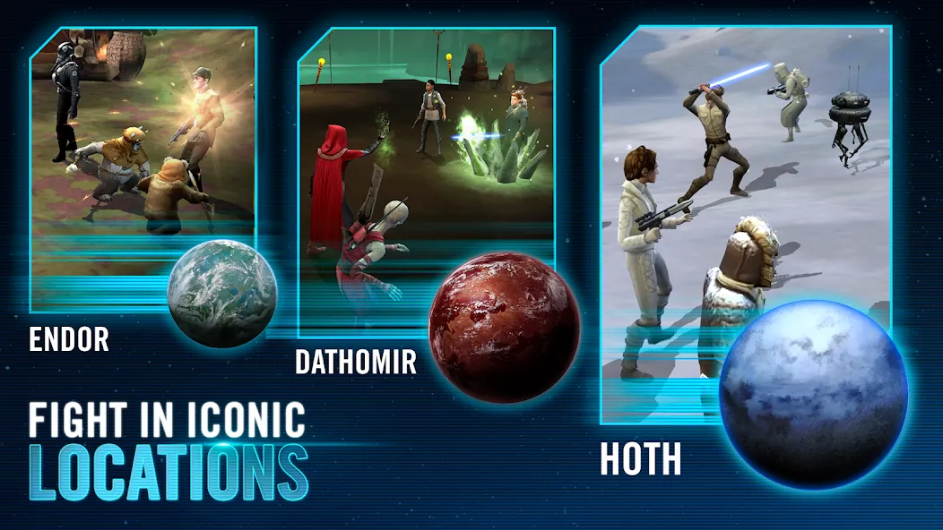 Star Wars™: Galaxy of Heroes (Ста Вас) МОД/Взлом [Деньги, Монеты и Меню MOD] Screenshot 4