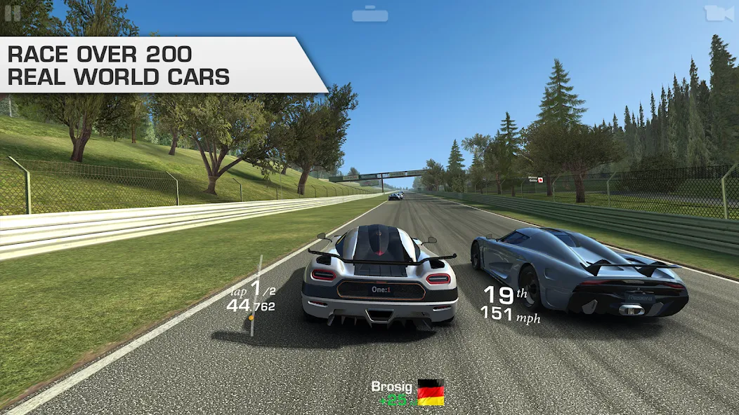 Real Racing  3 (Риал Рейсинг 3) МОД/Взлом [Все открыто, Дополнительные деньги и Меню MOD] Screenshot 2