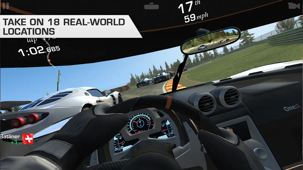 Real Racing  3 (Риал Рейсинг 3) МОД/Взлом [Все открыто, Дополнительные деньги и Меню MOD] Screenshot 3