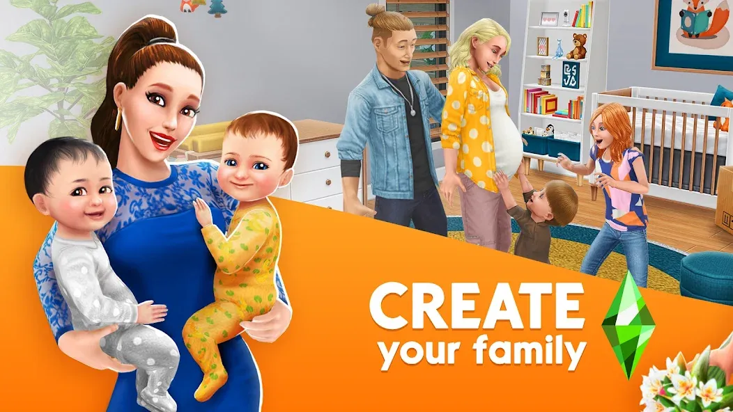 The Sims™ FreePlay (Симс Фриплей) МОД/Взлом [Бесконечные деньги, Монеты и Мега MOD] Screenshot 1
