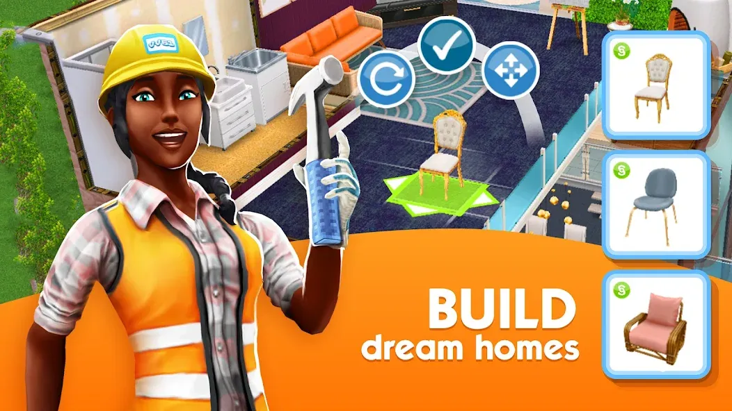 The Sims™ FreePlay (Симс Фриплей) МОД/Взлом [Бесконечные деньги, Монеты и Мега MOD] Screenshot 4