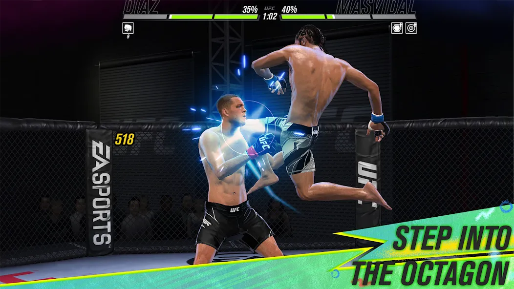 EA SPORTS™ UFC® Mobile 2 (ИА СПОРТС УФЦ 2) МОД/Взлом [Меню, Бесконечные монеты и Открытые уровни] Screenshot 1