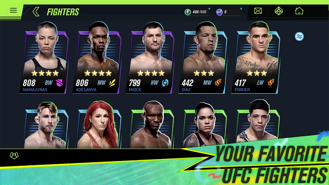 EA SPORTS™ UFC® Mobile 2 (ИА СПОРТС УФЦ 2) МОД/Взлом [Меню, Бесконечные монеты и Открытые уровни] Screenshot 2