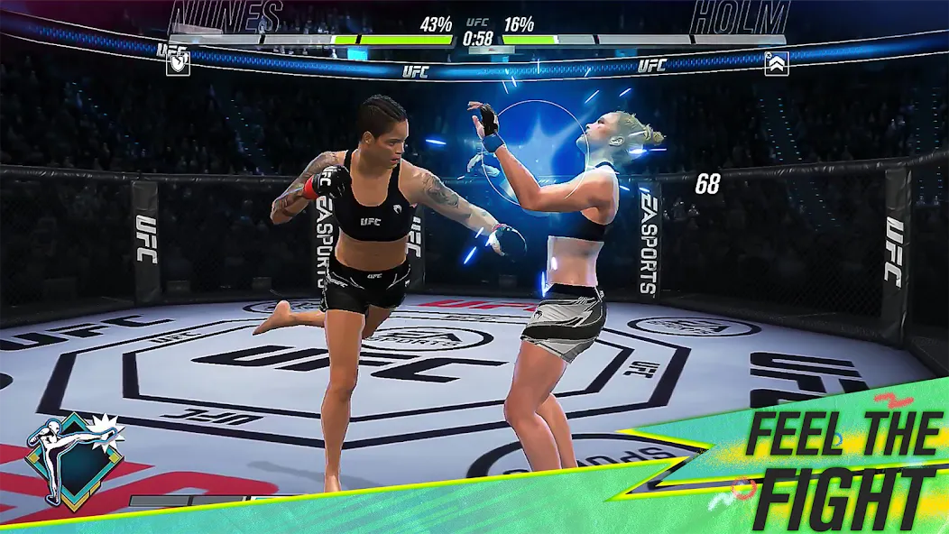 EA SPORTS™ UFC® Mobile 2 (ИА СПОРТС УФЦ 2) МОД/Взлом [Меню, Бесконечные монеты и Открытые уровни] Screenshot 3