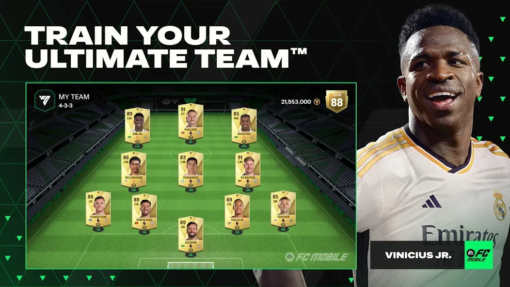 EA SPORTS FC™ Mobile Soccer (ФИФА) МОД/Взлом [Много монет, Открытые уровни и Мега MOD] Screenshot 3