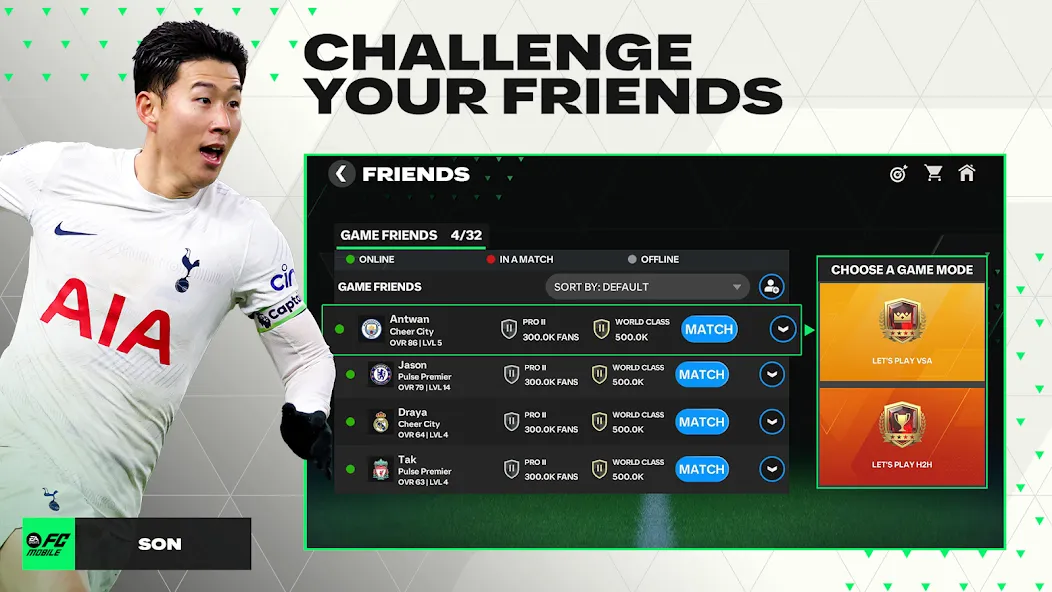 EA SPORTS FC™ Mobile Soccer (ФИФА) МОД/Взлом [Много монет, Открытые уровни и Мега MOD] Screenshot 5
