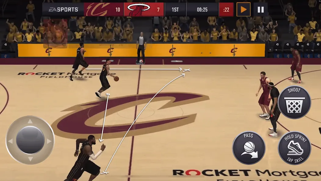 NBA Live Asia (НБА Лайв) МОД/Взлом [Бесконечные деньги, Монеты и Мега MOD] Screenshot 2