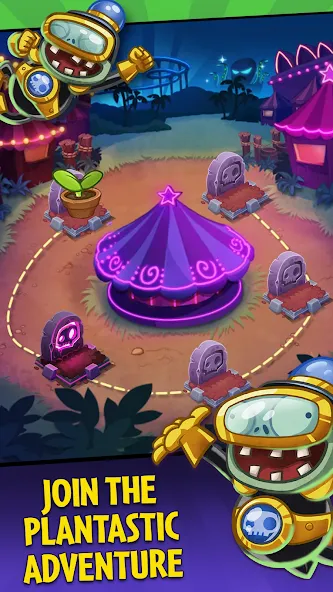 Plants vs. Zombies™ Heroes МОД/Взлом [Деньги, Монеты и Меню MOD] Screenshot 4
