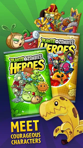 Plants vs. Zombies™ Heroes МОД/Взлом [Деньги, Монеты и Меню MOD] Screenshot 5