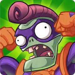 Скачать Взломанная Plants vs. Zombies Heroes на Андроид (Много солнца и кристаллов)