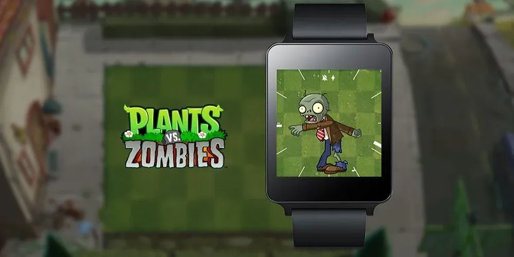 Plants vs. Zombies™ Watch Face МОД/Взлом [Меню, Бесконечные монеты и Открытые уровни] Screenshot 2