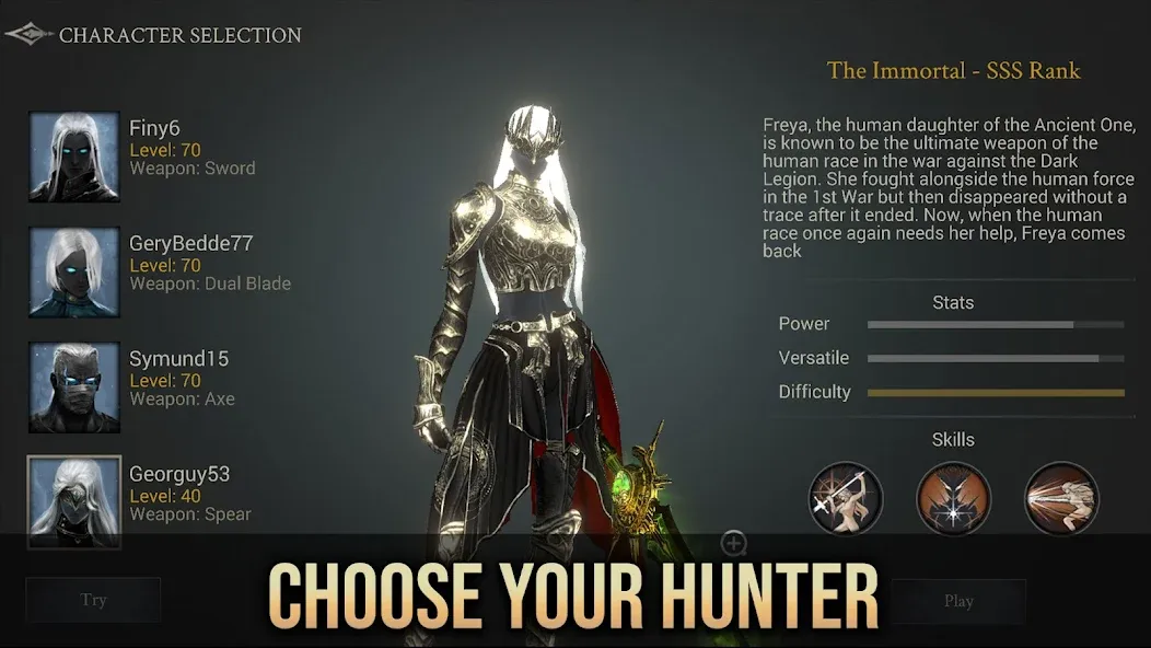 Demon Hunter: Premium (Демон Хантер) МОД/Взлом [Много денег, Монет и Все открыто] Screenshot 2