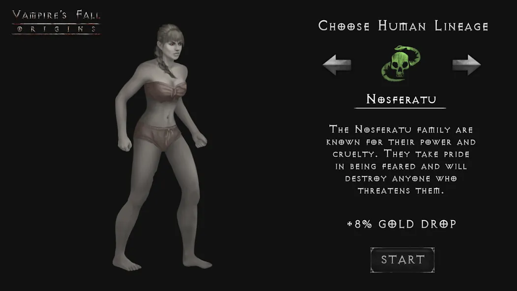 Vampire's Fall: Origins RPG МОД/Взлом [Все открыто, Дополнительные деньги и Меню MOD] Screenshot 1
