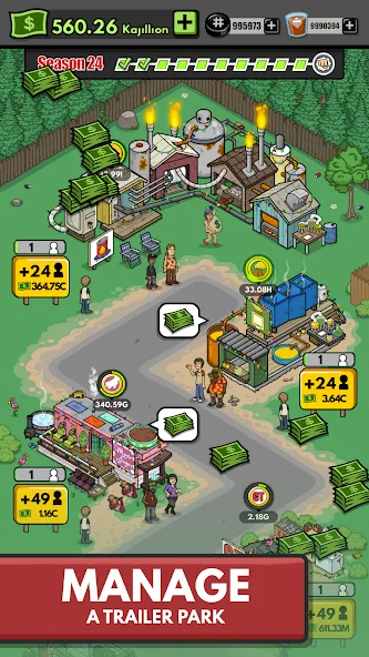 Trailer Park Boys:Greasy Money (Трейлер Парк Бойз) МОД/Взлом [Много денег, Монет и Все открыто] Screenshot 1