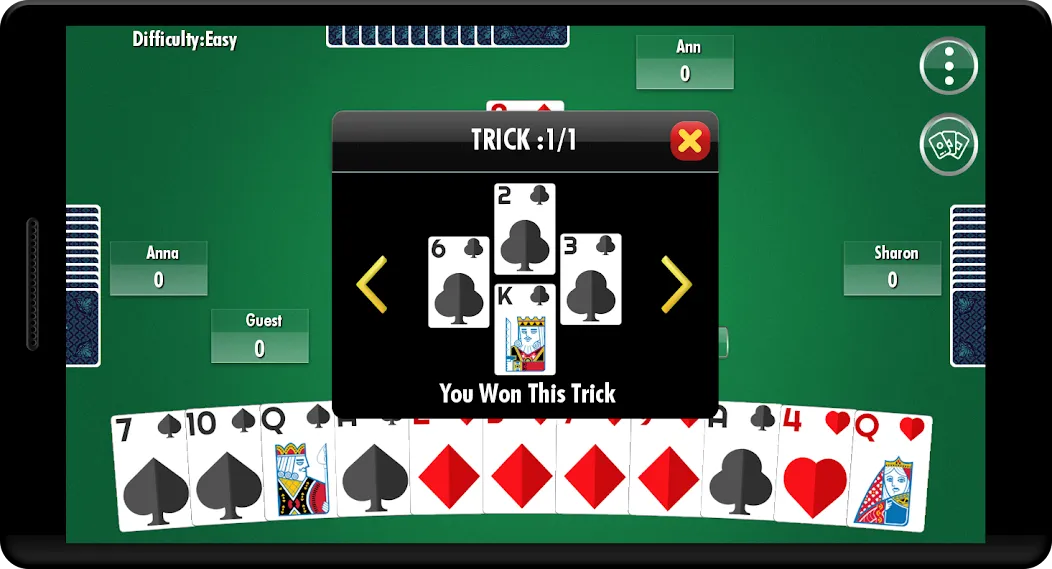 Hearts - Card Game (Хартс) МОД/Взлом [Бесконечные деньги, Монеты и Мега MOD] Screenshot 5