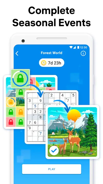 Killer Sudoku by Sudoku.com (Киллер Судоку) МОД/Взлом [Много монет, Открытые уровни и Мега MOD] Screenshot 3