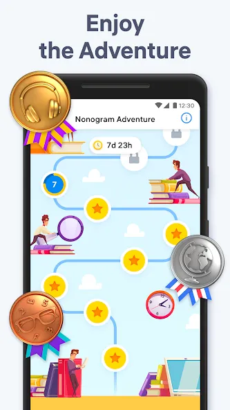 Nonogram.com - Picture Cross МОД/Взлом [Бесконечные деньги, Монеты и Мега MOD] Screenshot 5