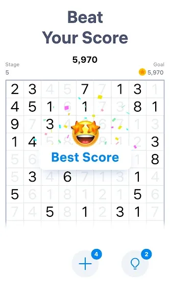 Number Match - Number Games МОД/Взлом [Все открыто, Дополнительные деньги и Меню MOD] Screenshot 2