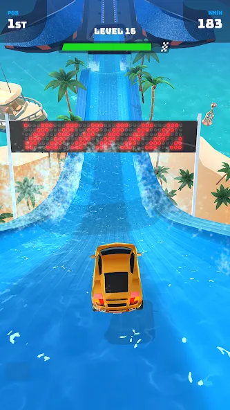 Race Master 3D - Car Racing (Рэйс мастер 3Д) МОД/Взлом [Меню, Бесконечные монеты и Открытые уровни] Screenshot 3