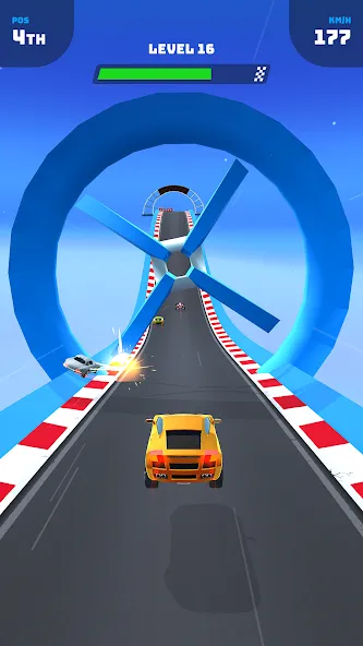 Race Master 3D - Car Racing (Рэйс мастер 3Д) МОД/Взлом [Меню, Бесконечные монеты и Открытые уровни] Screenshot 4