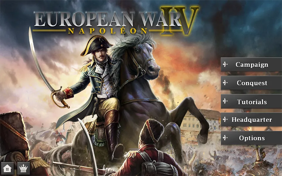 European War 4 : Napoleon (Европейская война 4) МОД/Взлом [Бесконечные деньги, Монеты и Мега MOD] Screenshot 1