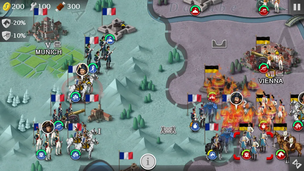 European War 4 : Napoleon (Европейская война 4) МОД/Взлом [Бесконечные деньги, Монеты и Мега MOD] Screenshot 3