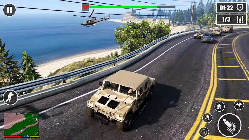Truck Simulator Games 3D (Трак Симулятор Армейские Игры 3D) МОД/Взлом [Много монет, Открытые уровни и Мега MOD] Screenshot 3