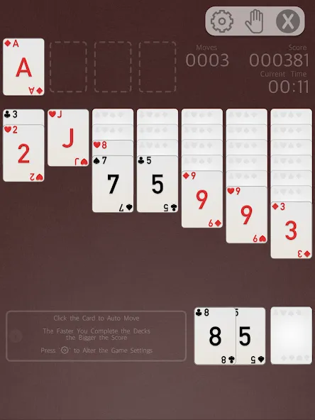 Solitaire - ASG (Солитр) МОД/Взлом [Меню, Бесконечные монеты и Открытые уровни] Screenshot 5