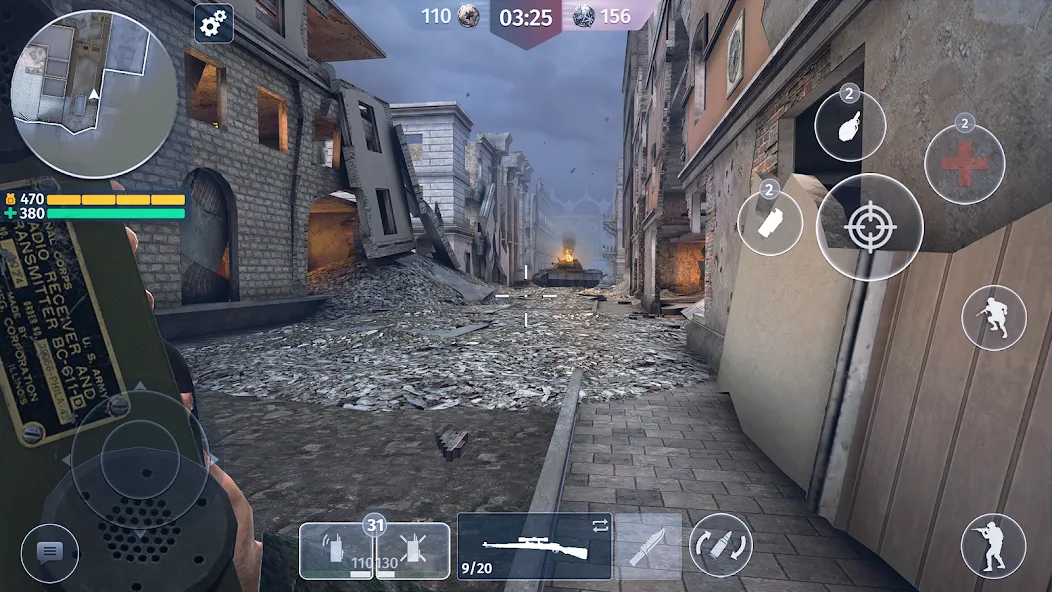World War 2: Shooting Games (Вторая мировая война) МОД/Взлом [Все открыто, Дополнительные деньги и Меню MOD] Screenshot 2